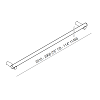 Agape Dot line Поручень, длина от 2010 до 3000мм, цвет: натуральный дуб