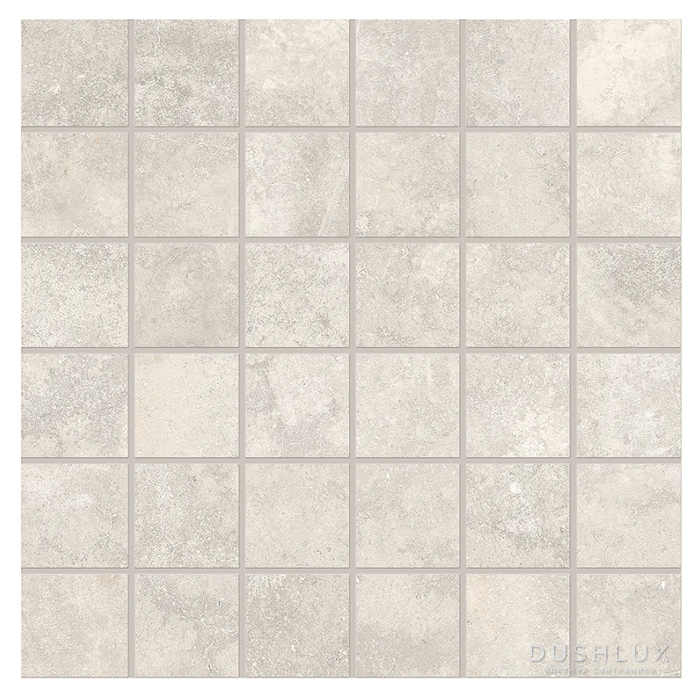 Фото Emilceramica Fabrika Керамогранит 30x30x0,85см, универсальный, глазурованный, цвет: Mosaico white silktech