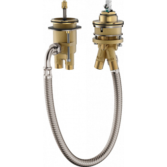 Hansgrohe Скрытая часть смесителя на край ванны на 2 отв.