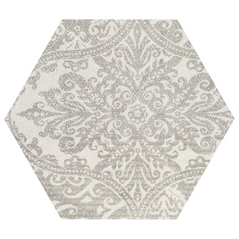 Provenza Gesso Керамогранит 29.4х25.5х0.95см., глазурованный, универсальная, цвет: Esagona Patchwork Pearl Grey