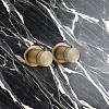 Gessi Gessi316 Смеситель для душа, встраиваемый, термостатический, с переключателем на 2 положения, цвет: Warm Bronze Br. PVD