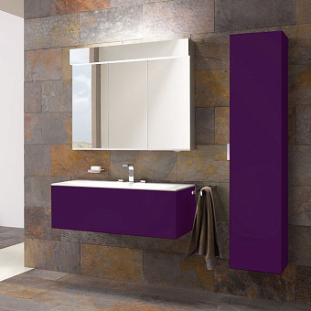 Keuco Edition 11 Комплект мебели 105x53.5x35 см, подвесной, цвет: фиолетовый