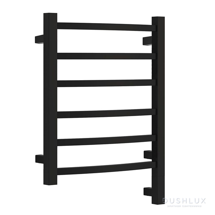 Фото Neoinox Quadro Полотенцесушитель 60x45см, электрический, тэн, цвет: черный матовый