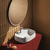 Artceram Whisky 60 Раковина накладная 60x45см., с 1 отв., покрытие saniglaze, цвет: белый