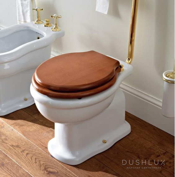 Sbordoni Palladio Напольный унитаз 43х36см, со сливом в пол, цвет ...