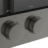 Ideal Standard Solos Душевая система, с термостатическим смесителем для душа, держатель для лейки, верхний душ 33см., ручная душевая лейка, шланг 175см., цвет: PVD Magnetic Grey (Магнит)