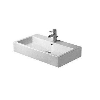 Duravit Vero Раковина 80x47 см, 1 отв., подвесная, цвет: белый