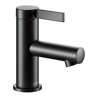 Keuco IXMO Pure Смеситель для раковины, на 1 отв., излив: 12.7см., цвет: черный матовый