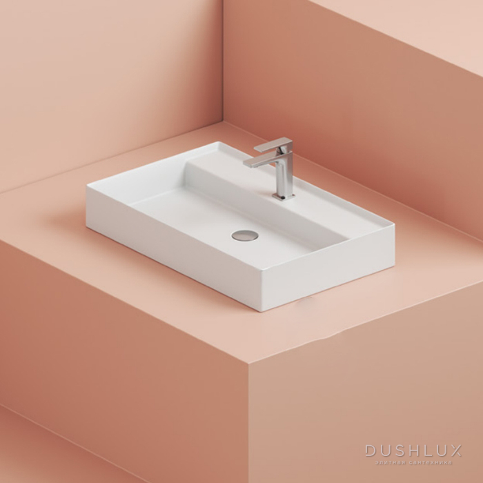 Artceram Scalino Раковина накладная 75х48см, с 1 отв., без слив ...