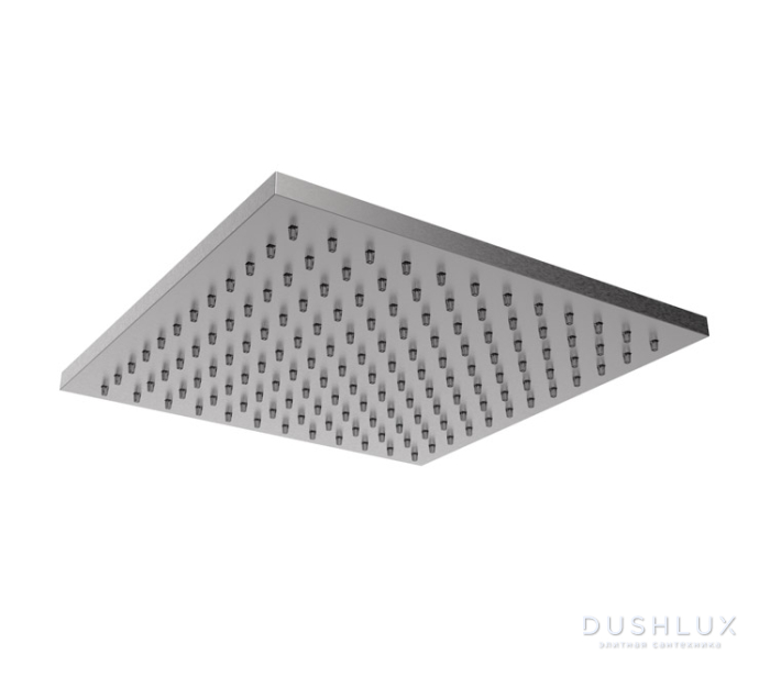 Фото Almar 316 Stainless Steel Верхний душ 30.3x30.3см., без держателя, цвет: нержавеющая сталь брашированная AISI 316