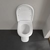Villeroy&Boch Vicare Унитаз 36х49х46см., напольный, DirectFlush, с антигрязевым покрытием CeramicPlus, цвет: альпийский белый