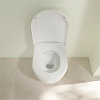 Villeroy&Boch Avento Комплект унитаз-подвесной 37x53см, сиденье QuickRelease, SoftClose, цвет: альпийский белый