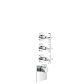 Gessi Inciso Смеситель для душа, встраиваемый, термостатический, цвет: хром