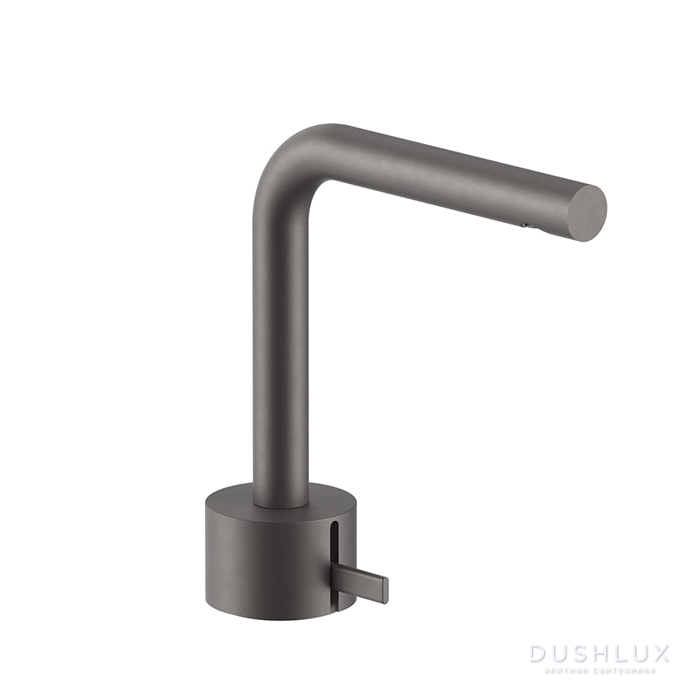 Фото Fantini AF/21 Смеситель для раковины, 1 отв., излив 155 мм, цвет: Matt Gun Metal PVD