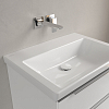 Villeroy&Boch Subway 3.0 Раковина 65х47х16.5см., без отв., подвесная, без перелива, цвет: альпийский белый