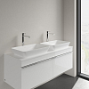 Villeroy&Boch Venticello Раковина 55x36см., без отв., накладная, цвет: альпийский белый