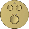 Ideal Standard Ceratherm Navigo Смеситель для душа, встраиваемый, термостатический, цвет: PVD Brushed Gold (Шлифованное Золото)