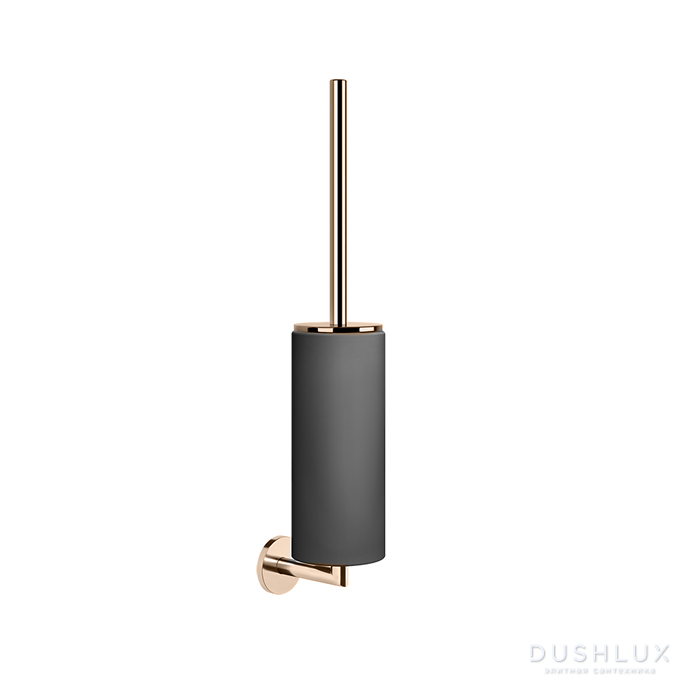Фото Gessi Tondo Туалетный ёршик, подвесной, черный, цвет: Copper PVD