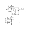 Grohe Essence, Смеситель для раковины, цвет: графит