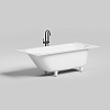 Salini Lofo Ванна 180x80см, встраиваемая, Gelcoat, цвет: белый глянцевый