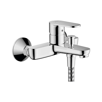 Hansgrohe Vernis Blend Встраиваемый смеситель для ванны с переключателем (внешняя часть), цвет: хром