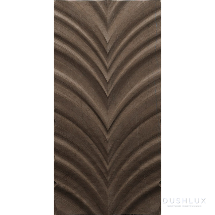Фото Lithos Design Organic Натуральный камень 120x60x2см, настенный, материал: мрамор grigio tundra/grano