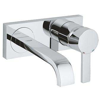 Grohe Allure Смеситель для раковины на 2 отверстия, вынос: 172 мм, цвет: хром