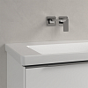 Villeroy&Boch Subway 3.0 Раковина 80х47х16.5см., без отв., подвесная, с антигрязевым покрытием CeramicPlus, без перелива, цвет: альпийский белый