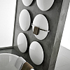 Antrax Saturn&Moon Полотенцесушитель электрический 73x73см., цвет: белый матовый