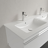 Villeroy&Boch Venticello Раковина 130х50 см, 2 отв., с переливом, цвет: белый