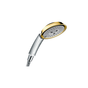 Hansgrohe Raindance Classic  Ручной душ 3jet (RainAir, Whirl, BalanceAir), G1/2, цвет: хром/золото