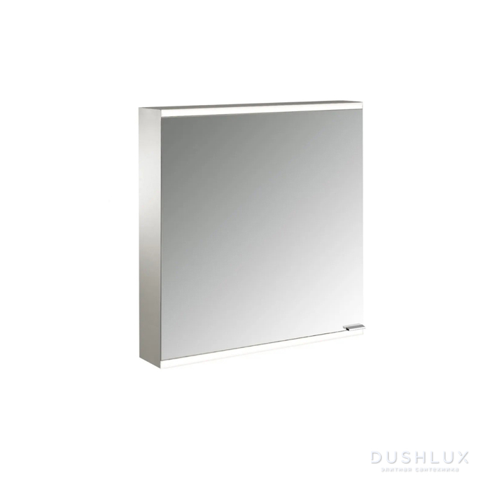 Фото Emco Prime Зеркальный шкаф 60см., с подсветкой LED2 Facelift навесная модель, 1-дверка, IP 20 петли слева, зеркальная задняя стенка
