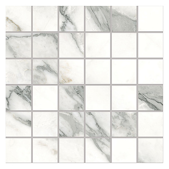 Emilceramica Tele DI Marmo Selection Керамогранит 30x30x0,95см, универсальная, глазурованный, цвет: Mosaico Arabescato Corchia Lappato