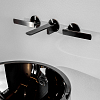CEA Design AYLA Смеситель для раковины, настенный, прогрессивный, цвет: PVD черный сатинированный