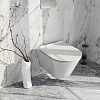 Kerama Marazzi Plaza Modern Унитаз 36x53см., подвесной, безободковый, с крепежом, цвет: белый глянцевый