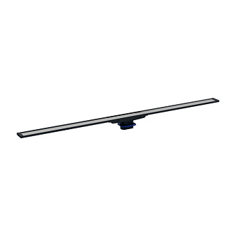 Geberit CleanLine20 Дренажный канал, цвет: нержавеющая сталь/черный