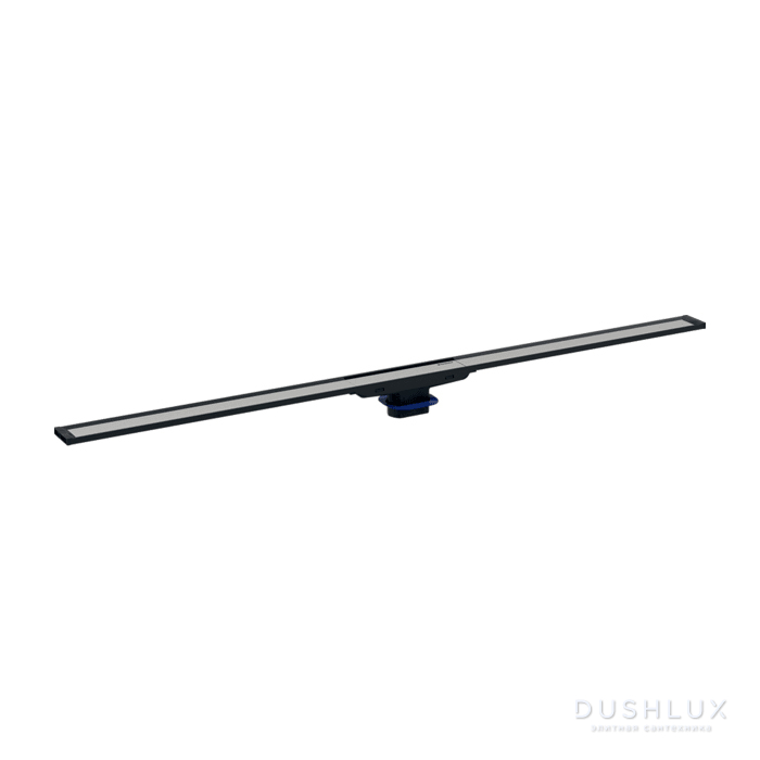 Фото Geberit CleanLine20 Дренажный канал, цвет: нержавеющая сталь/черный