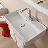 Flaminia Miniwash Раковина 75x42x13 см, 1 отв., цвет: белый