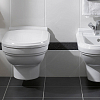 Villeroy Boch Hommage, Унитаз навесной, горизонтальный выпуск, размер 37x60см, с антигрязевым покрытием CeramicPlus, цвет: белый