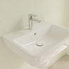 Villeroy&Boch O.novo раковина 60x46x17.5см., 1 отв., подвесная, с переливом, цвет: альпийский белый