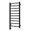 Neoinox Eco Полотенцесушитель 94x60см, электрический, тэн, цвет: черный матовый