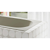 Salini Ornella Kit Ванна 170x80x60см., встраиваемая, S-Sense, донный клапан, сифон, щелевой слив-перелив, цвет: белый глянцевый