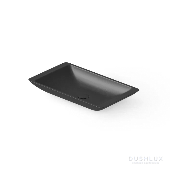 Фото Dea Design Washbasins Раковина 60x35x9см., накладная, без отв., Solid Surface, цвет: Black №16