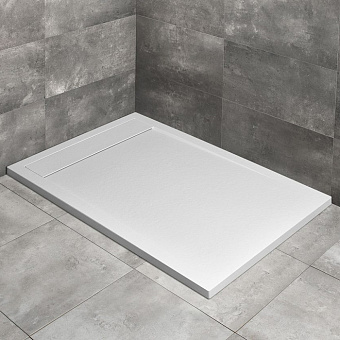 Radaway Teos F white Поддон для душа 100x90x4см, материал: литьевой мрамор, цвет: белый
