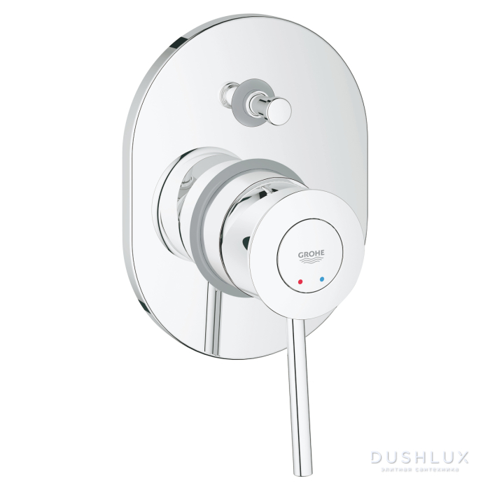 Фото Grohe BauClassic, Смеситель для ванны, Цвет: хром
