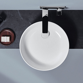 Ideal Standard Conca Раковина 45х12см., накладная, без отв., круглая, с крепежом, цвет: белый