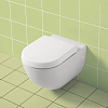 Villeroy&Boch Subway Унитаз подвесной 37x56 см, с вертикальным смывом, с антигрязевым покрытием CeramicPlus, цвет: белый