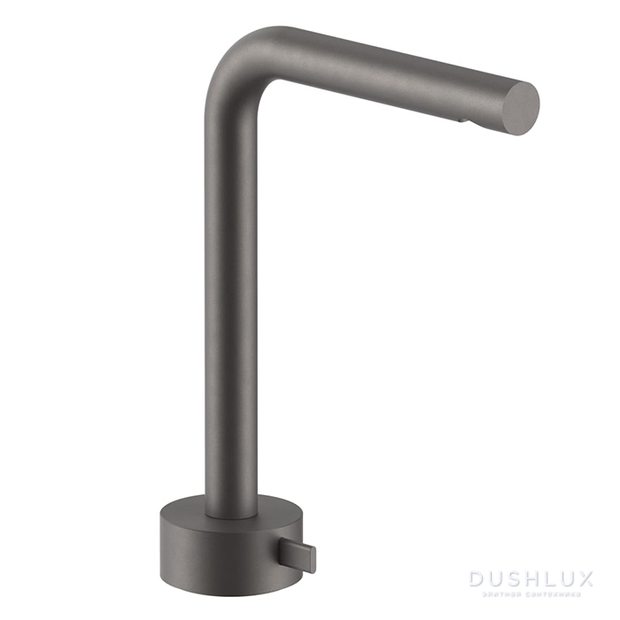 Фото Fantini AF/21 Смеситель для раковины, 1 отв., излив 155 мм, цвет: Matt Gun Metal PVD