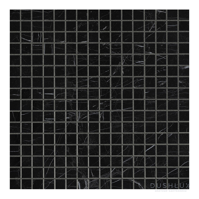 Фото Fap Roma Diamond Керамическая плитка 30,5х30,5см, настенная, мозаика, цвет: brillante/nero reale