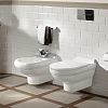 Villeroy&Boch Hommage Сиденье с крышкой для унитаза, с микролифтом, нерж. сталь, цвет: ярко-белый